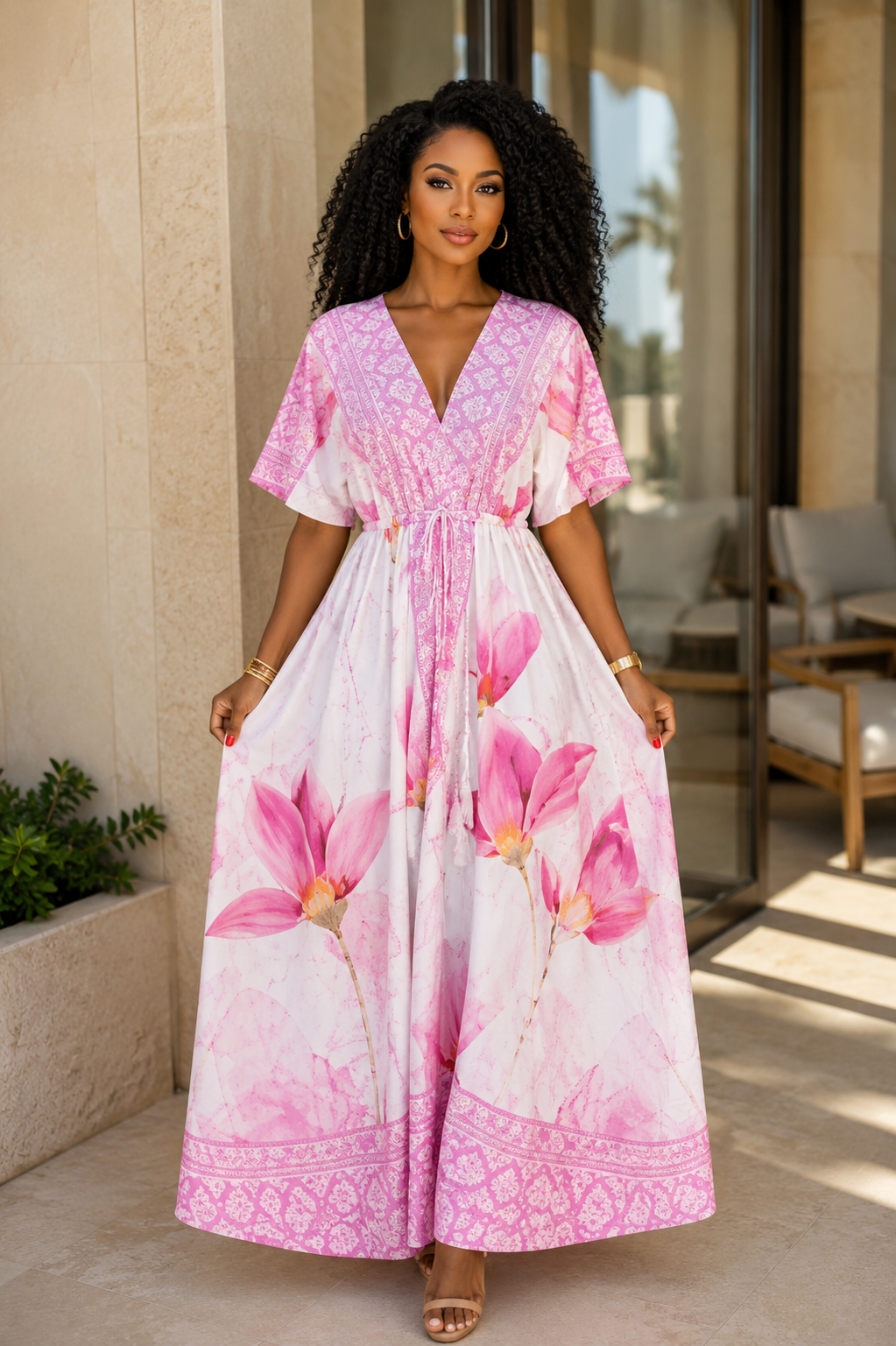 ROBE LONGUE INDIANO