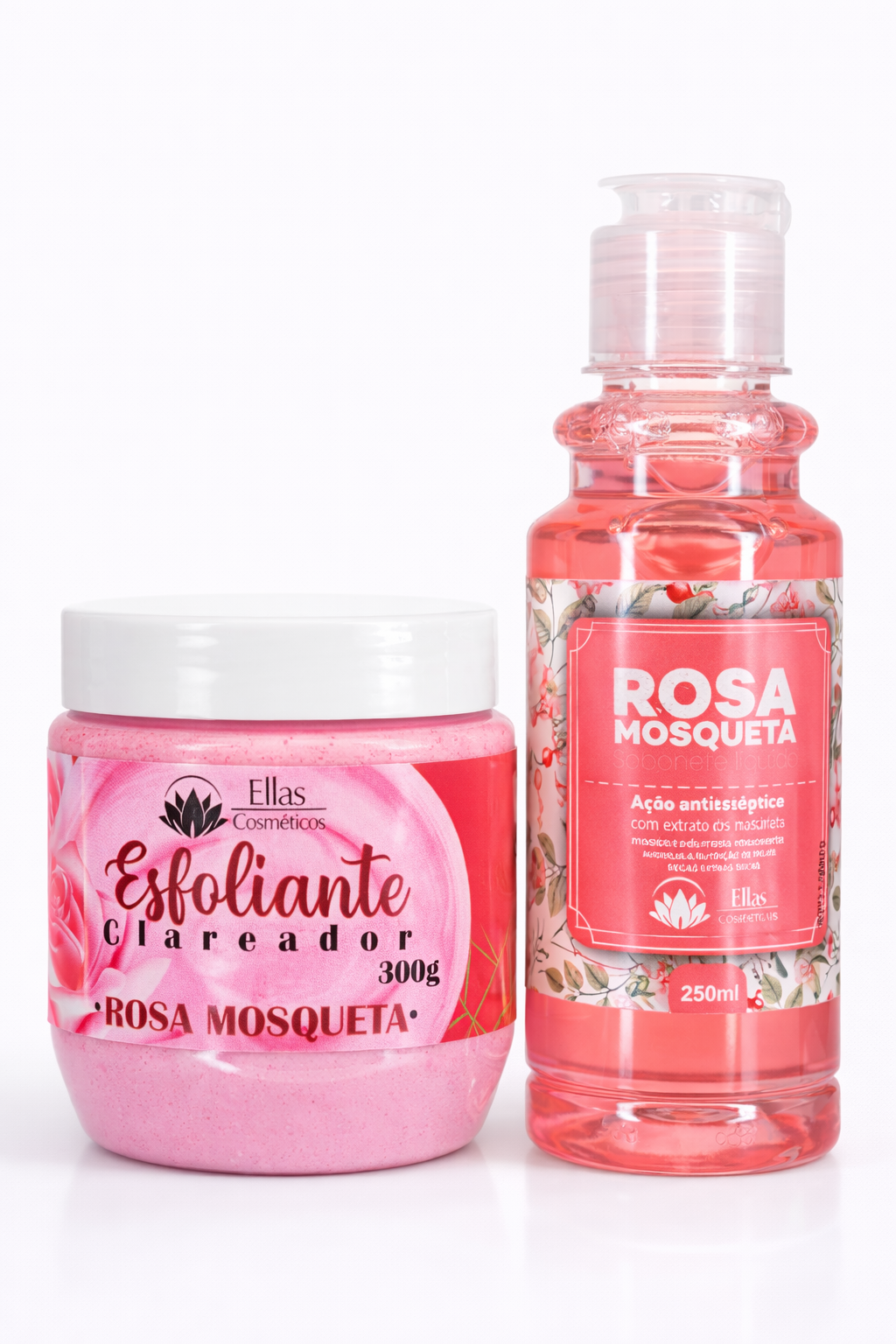 ✨ Kit Soin Corps à la Rose Mosqueta – Gel Douche & Exfoliant ✨