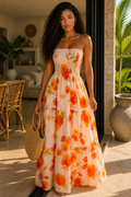 ROBE FLUIDE BUSTIER Mélissa