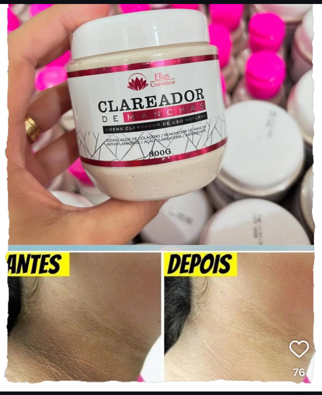 CRÈME ÉCLAIRCISSANTE (Visage & Corps)