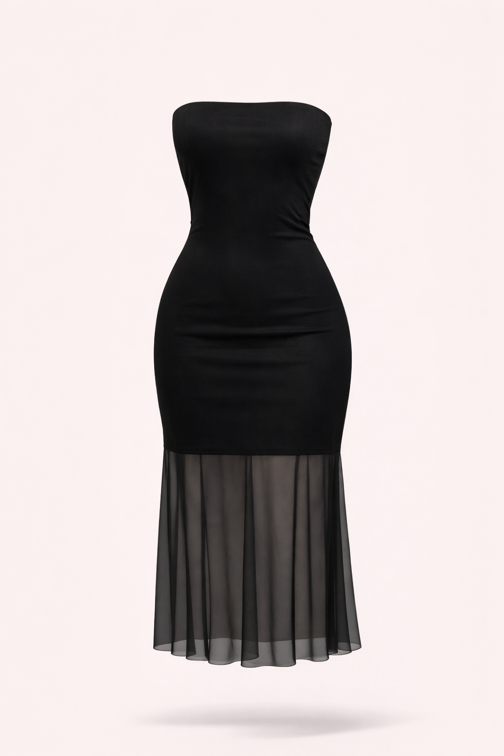 ROBES EN SUPLEX ET TULLE