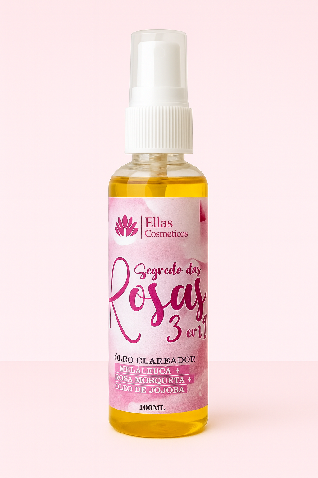 Huile Segredo de Rosas, 3 em 1