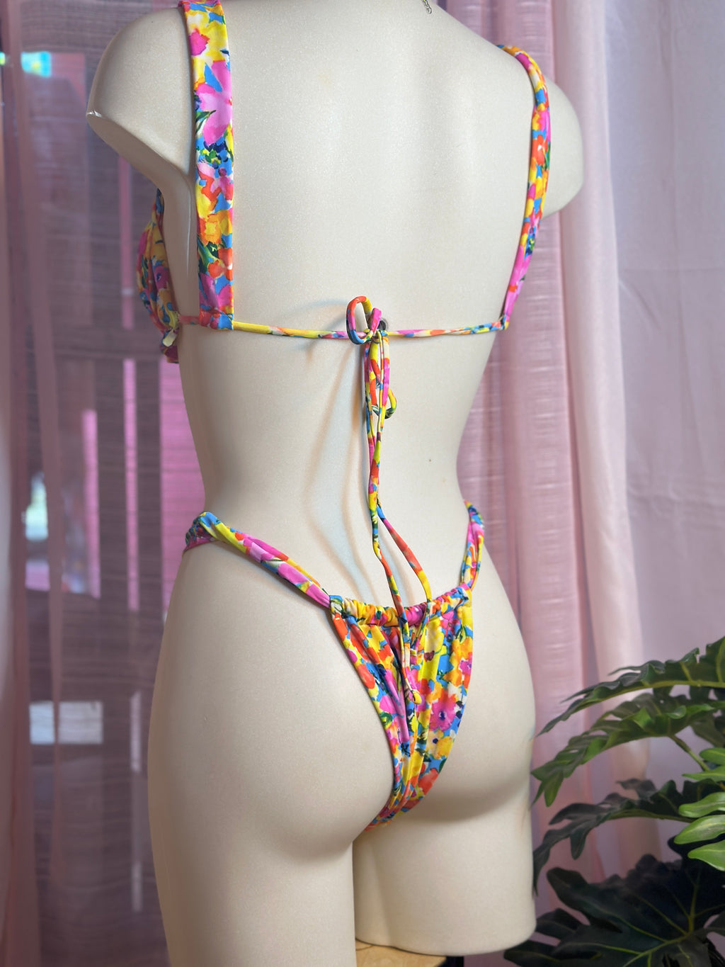 DEUX PIECES IMPRIMÉ FLORAL