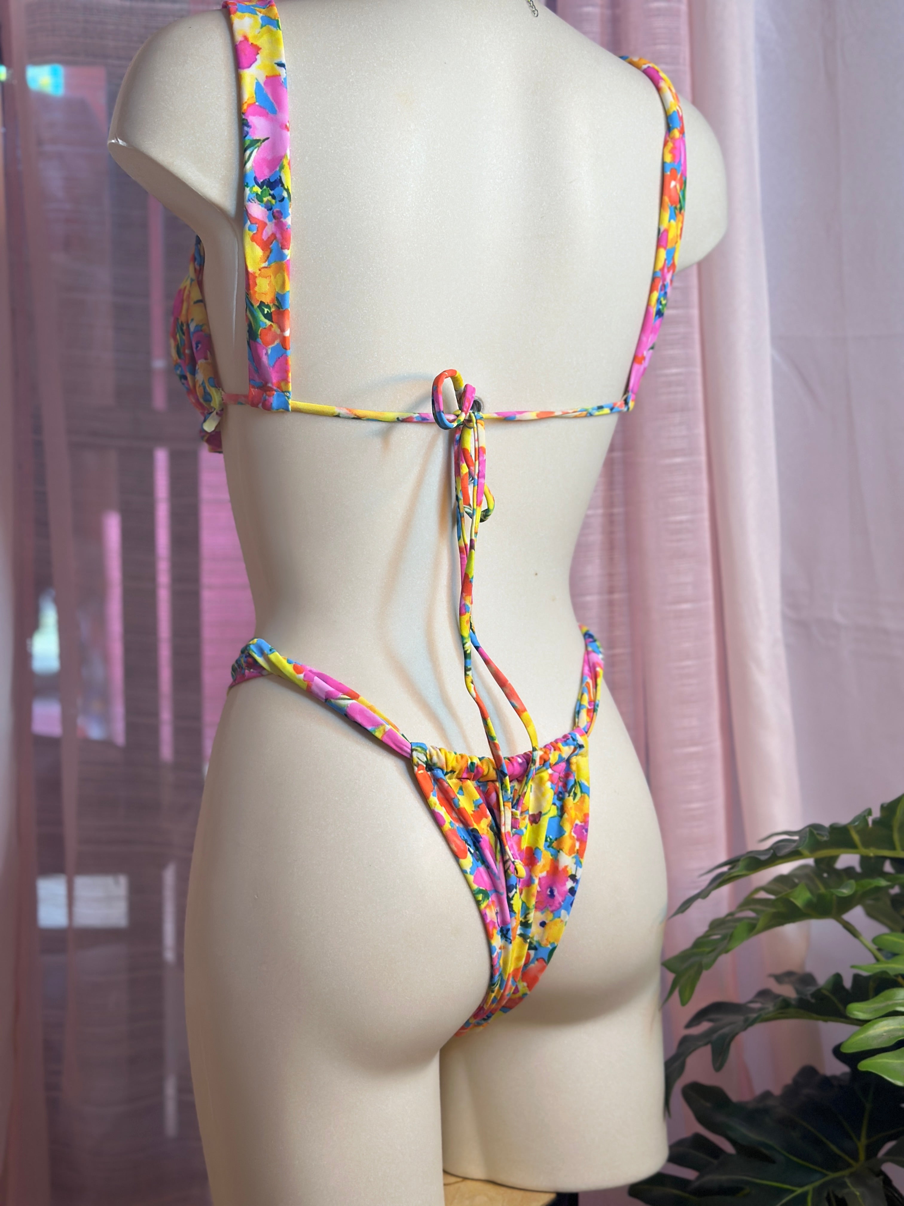 DEUX PIECES IMPRIMÉ FLORAL