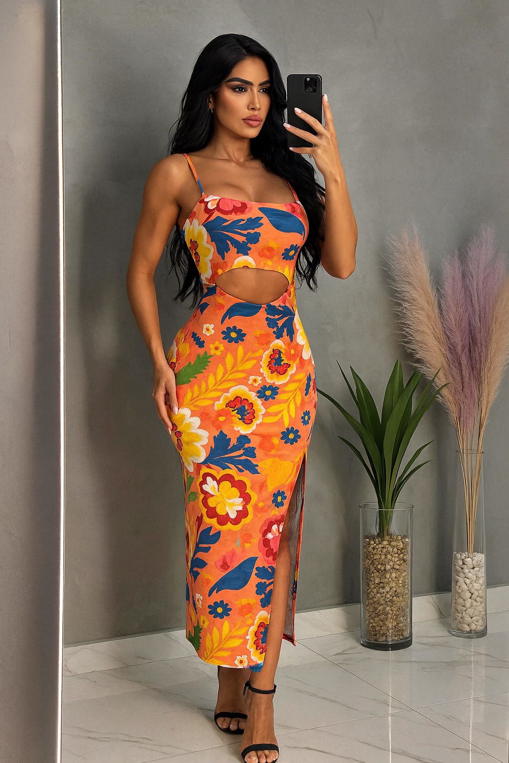ROBE LONGUE FLUIDE