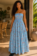 ROBE FLUIDE BUSTIER Mélissa