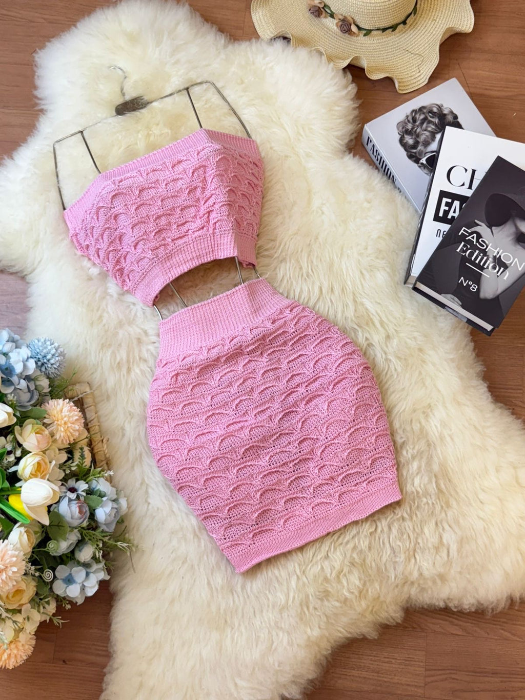 ENSEMBLE EN TRICOT #E02