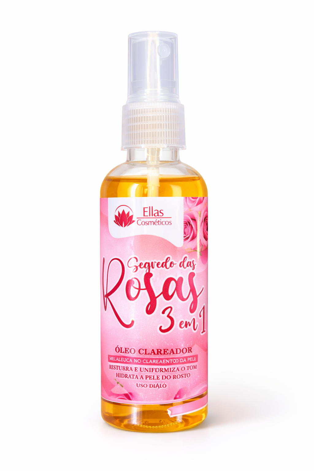 Huile Segredo de Rosas, 3 em 1