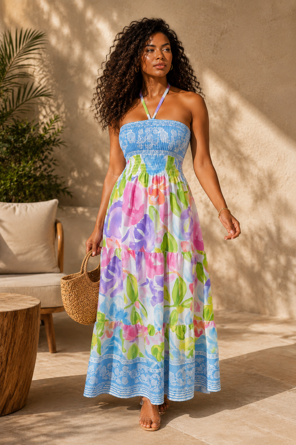 ROBE LONGUE FLUIDE