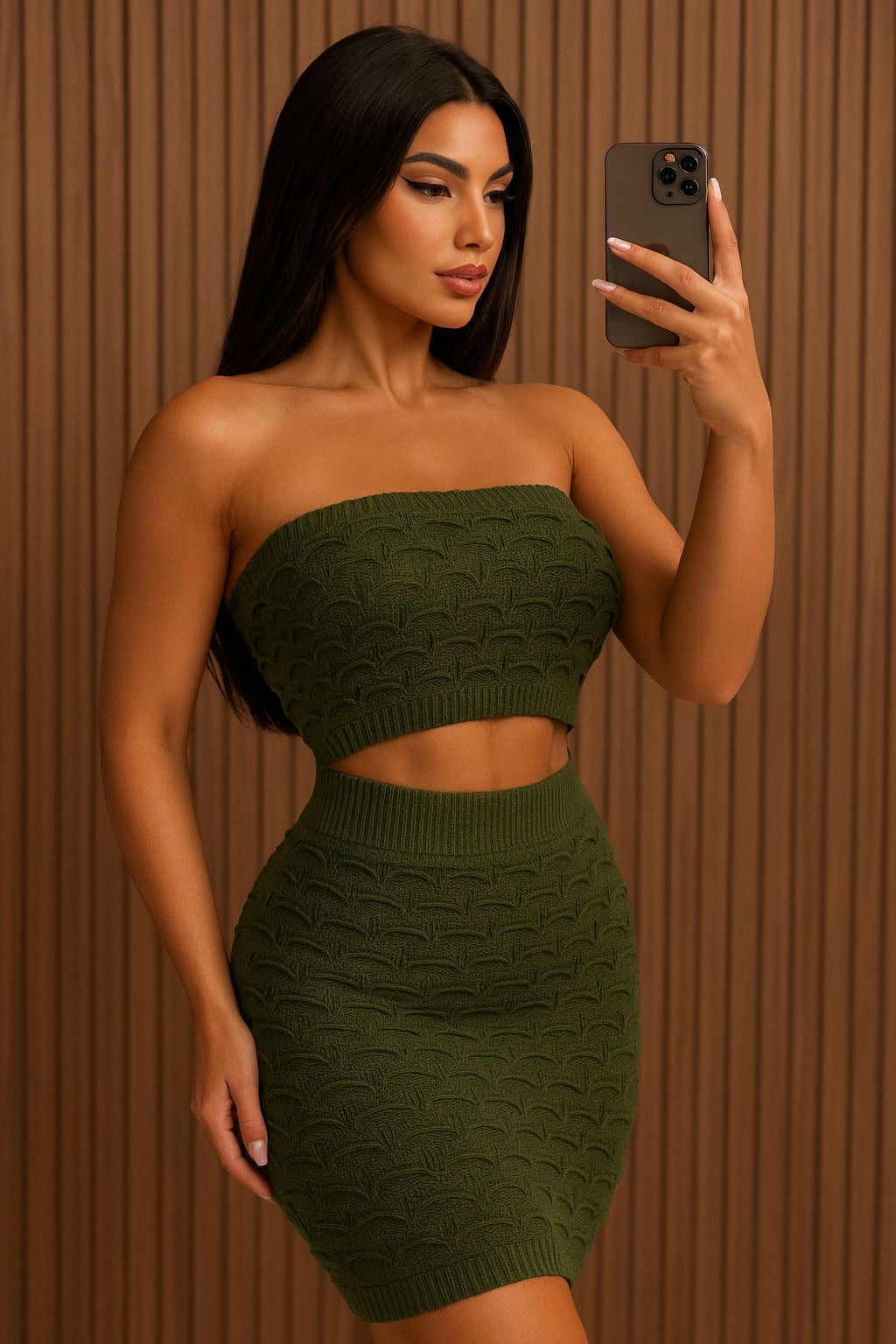 ENSEMBLE EN TRICOT #E02