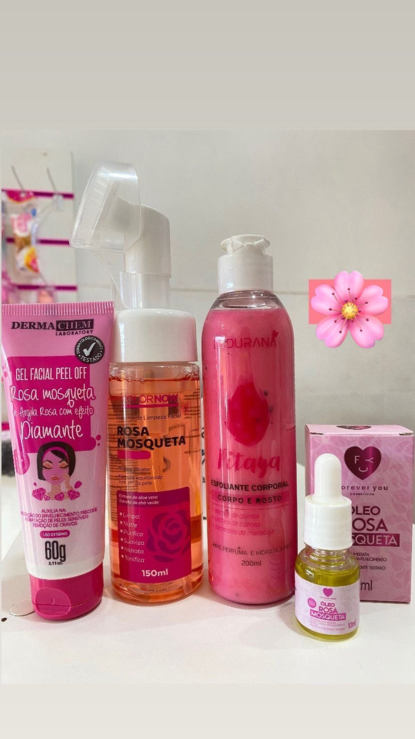 Routine Rosa Mosqueta – Éclat, Douceur & Hydratation