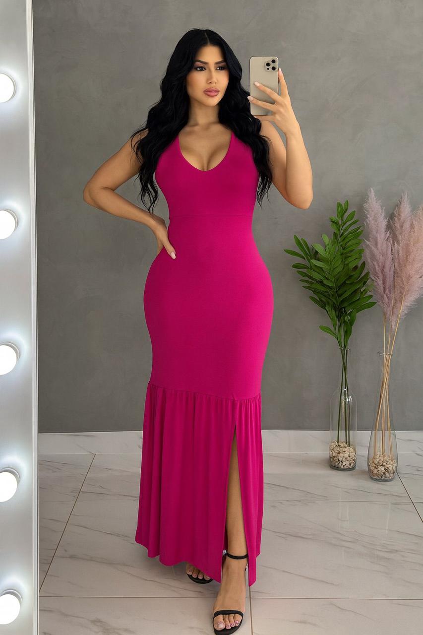 ROBE LONGUE FLUIDE