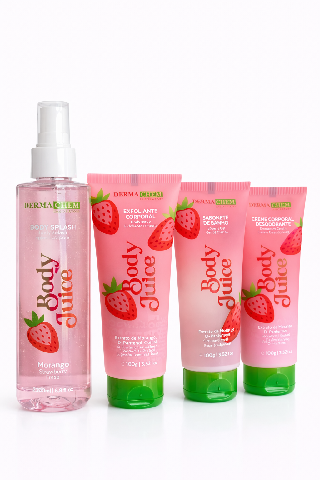 Gamme Body Juice - Fraise
