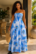 ROBE FLUIDE BUSTIER Mélissa