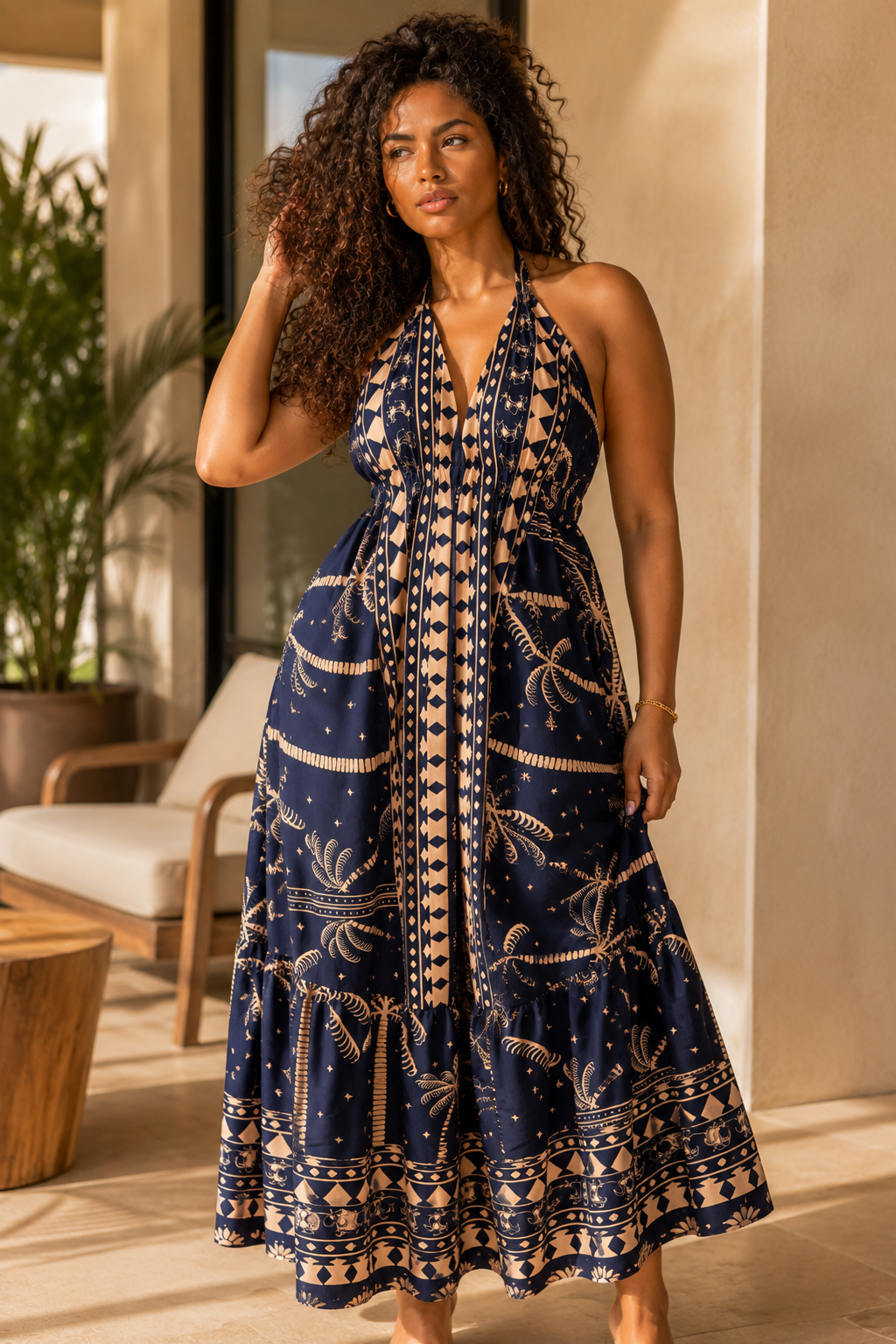 ROBE LONGUE INDIANO