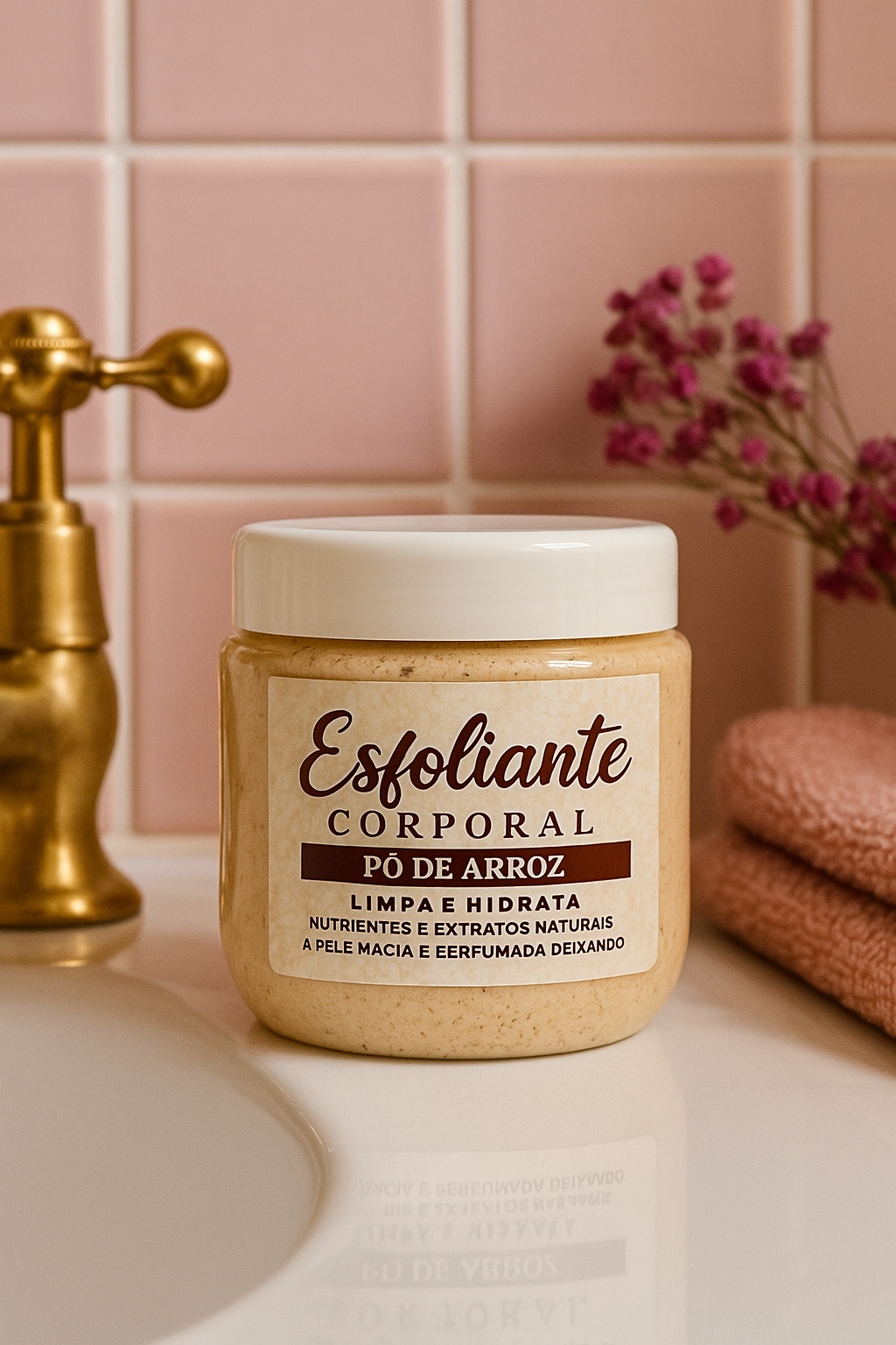 Exfoliant éclaircissant Poudre de riz