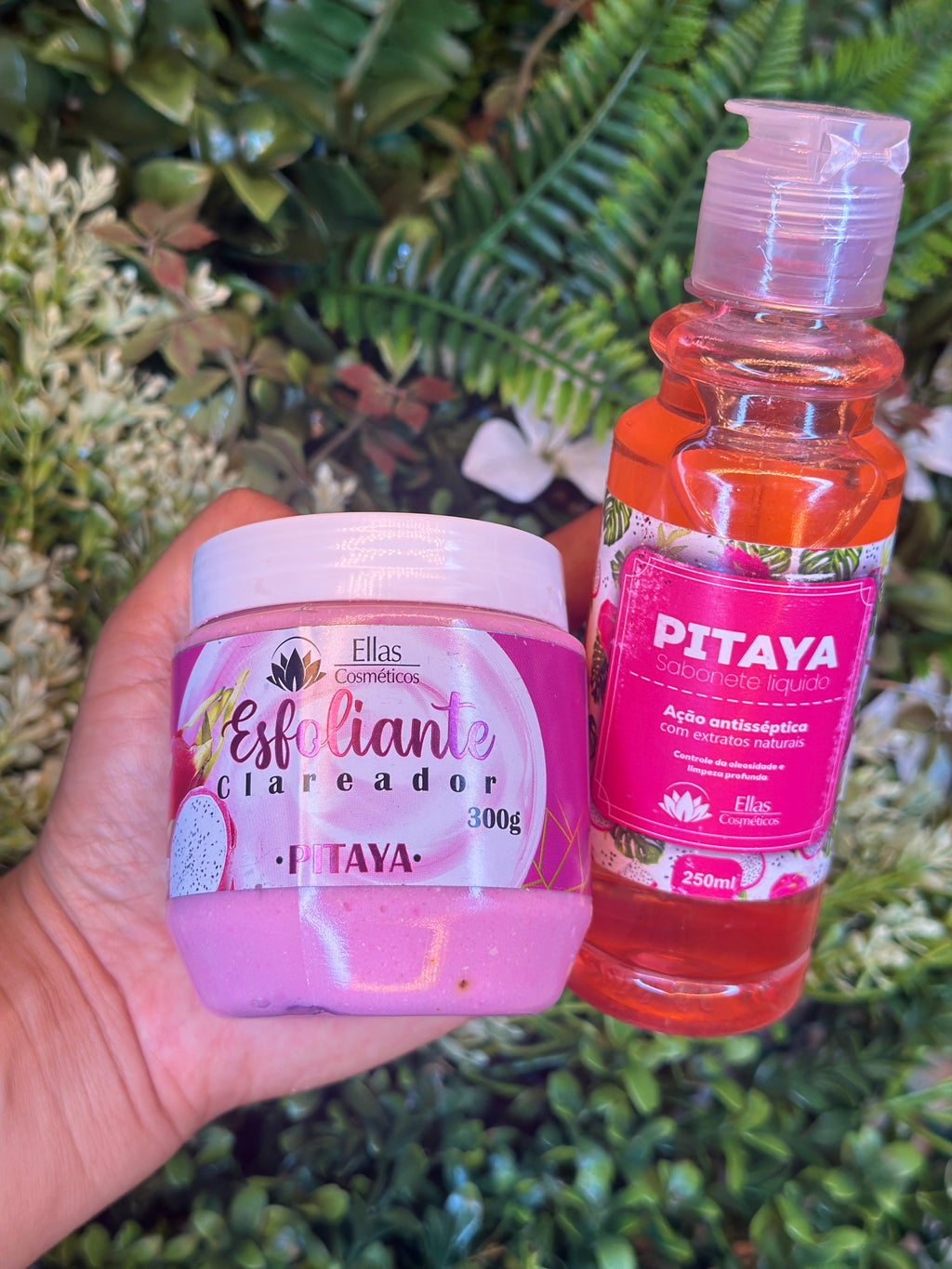 ✨ Kit Soin Corps à la Pitaya Mosqueta – Gel Douche & Exfoliant ✨