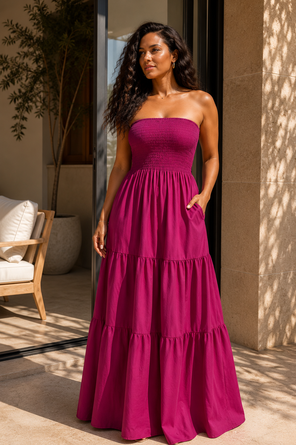 ROBE LONGUE FLUIDE