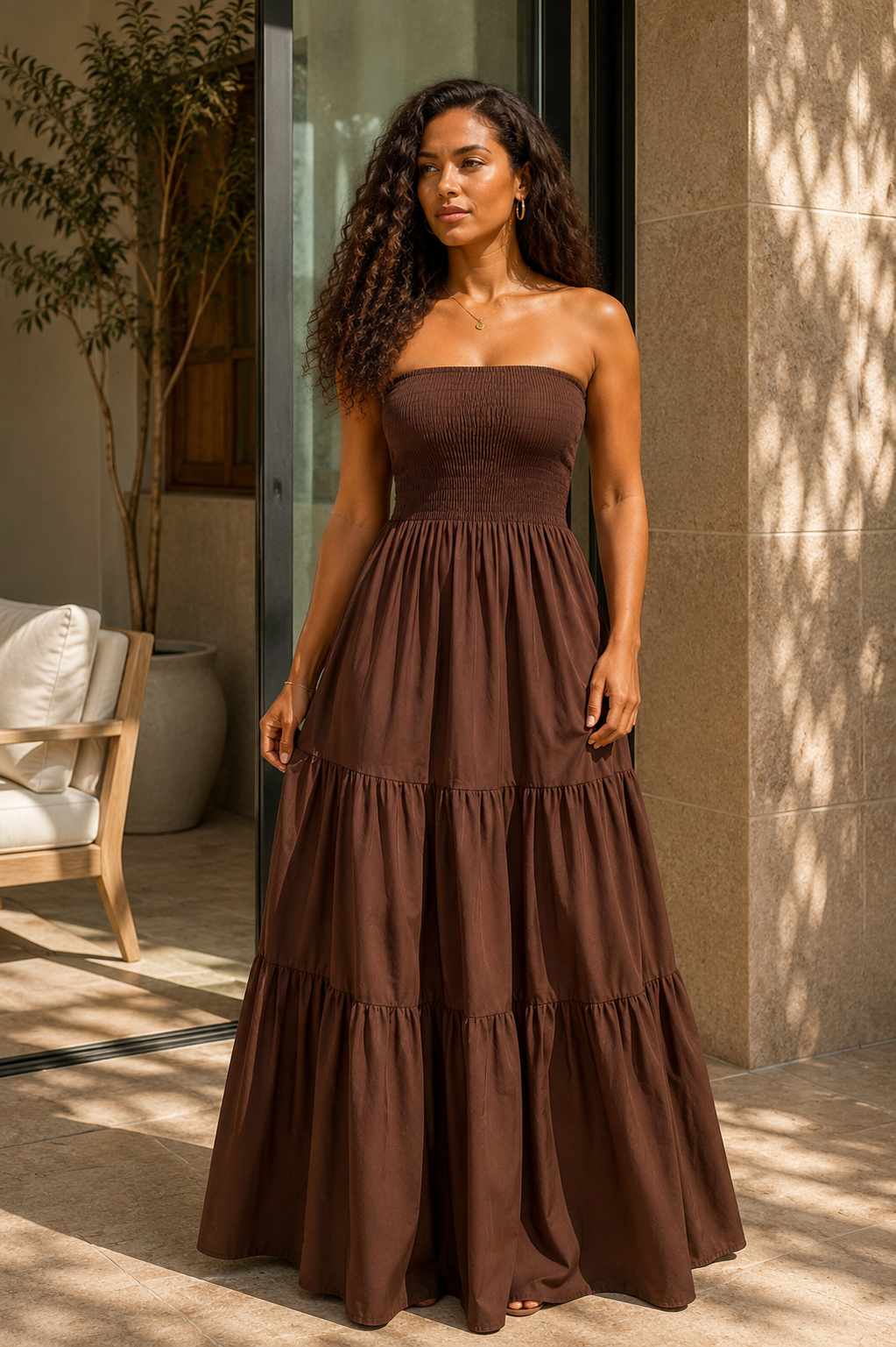 ROBE LONGUE FLUIDE