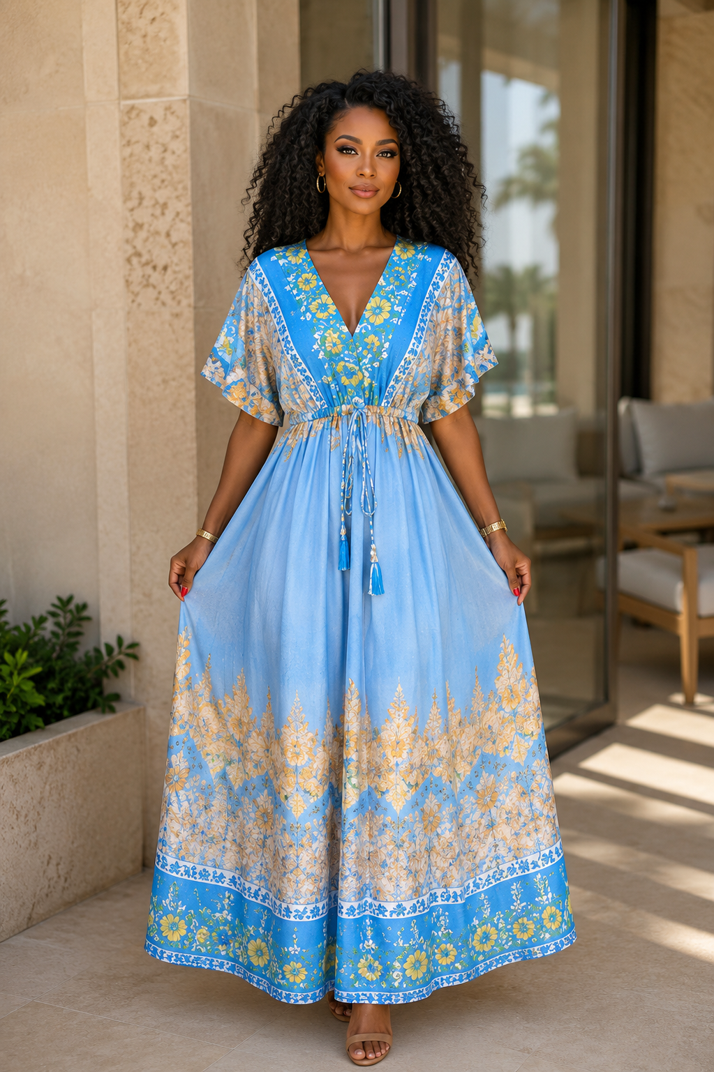 ROBE LONGUE INDIANO