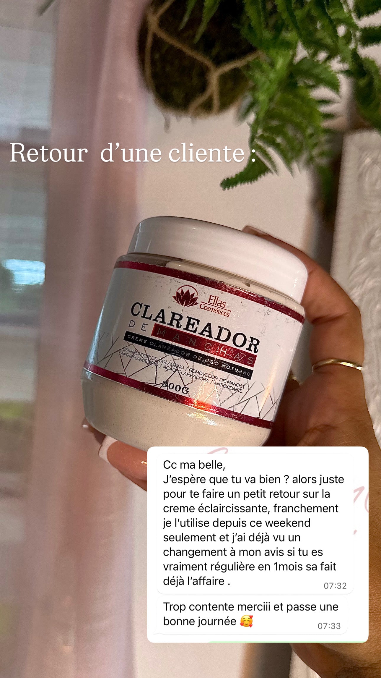 CRÈME ÉCLAIRCISSANTE (Visage & Corps)