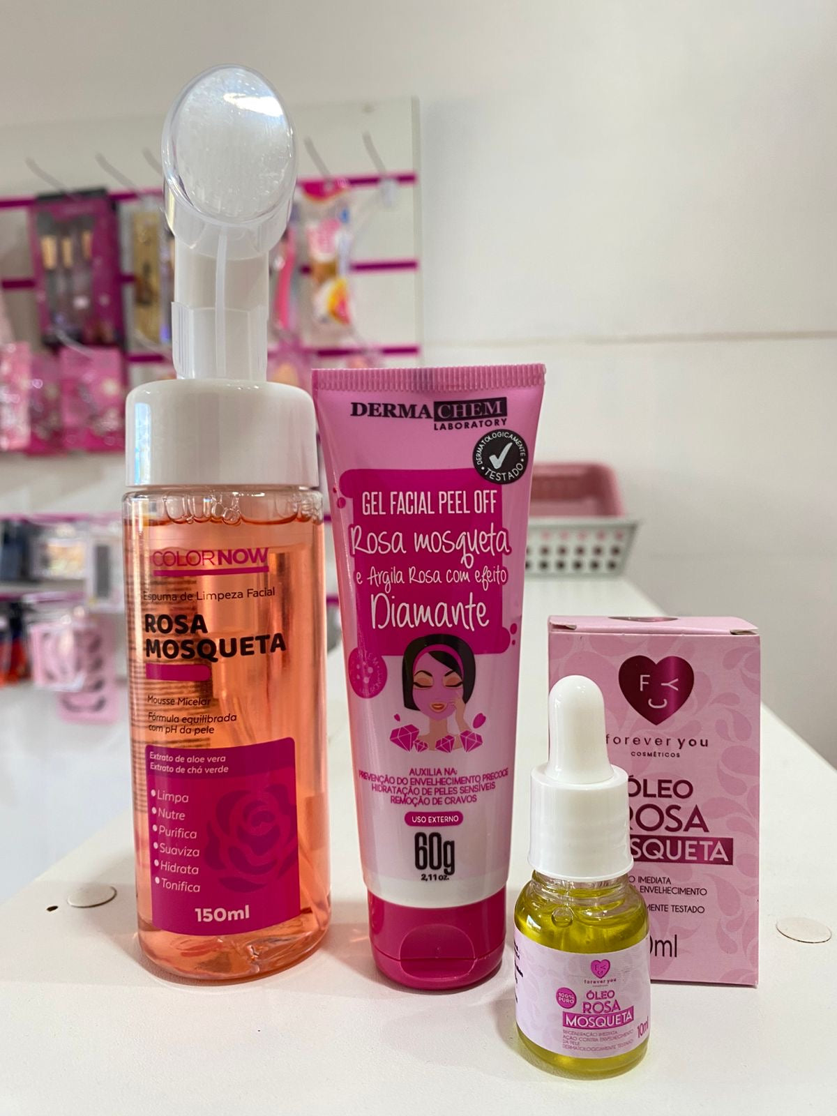 Trio Essentiel Rosa Mosqueta – Nettoie, Purifie, Régénère