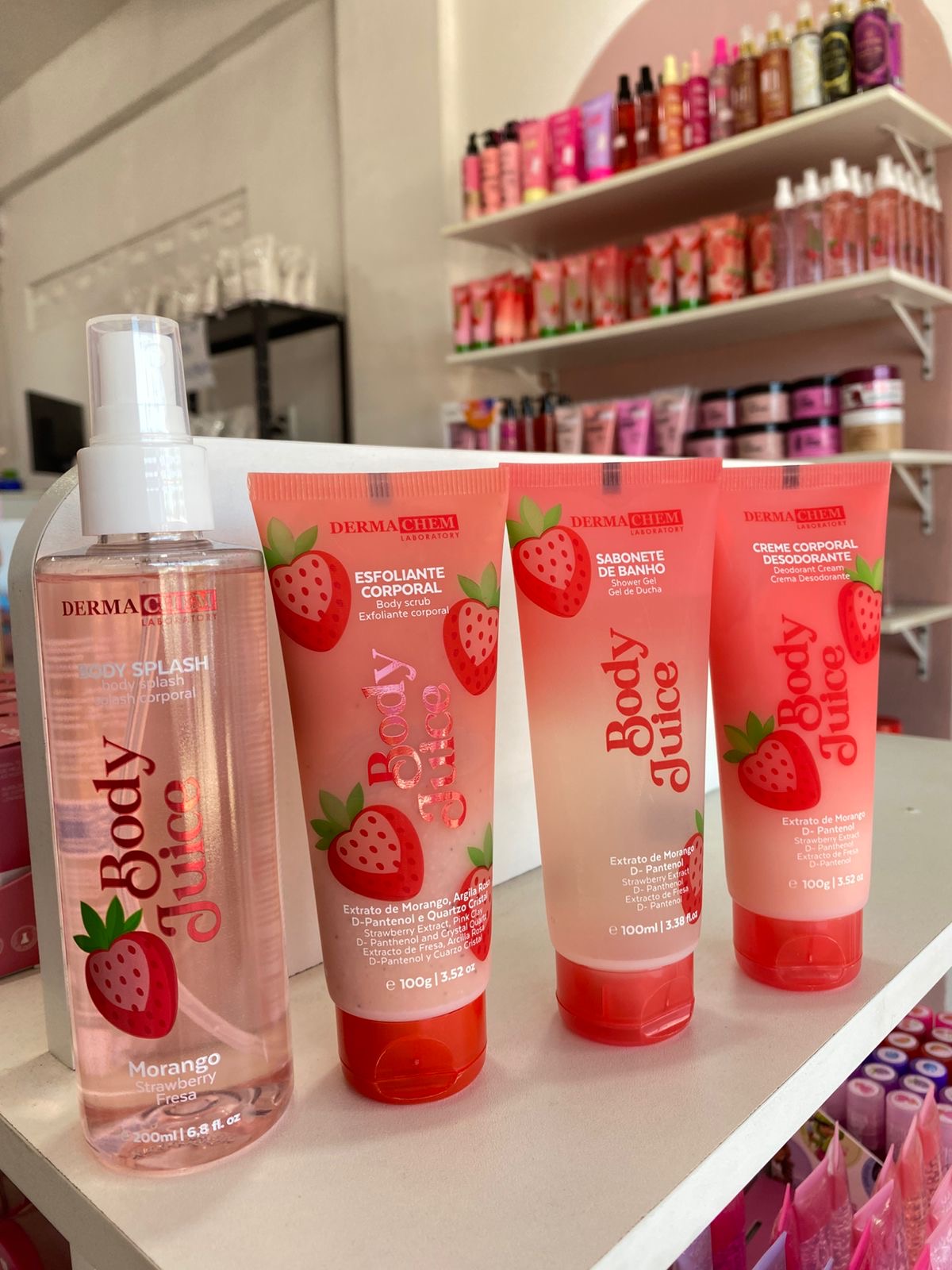 Gamme Body Juice - Fraise